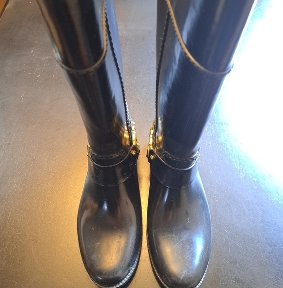 Michael Kors Rainboots Size 7 - Picture 2 of 6